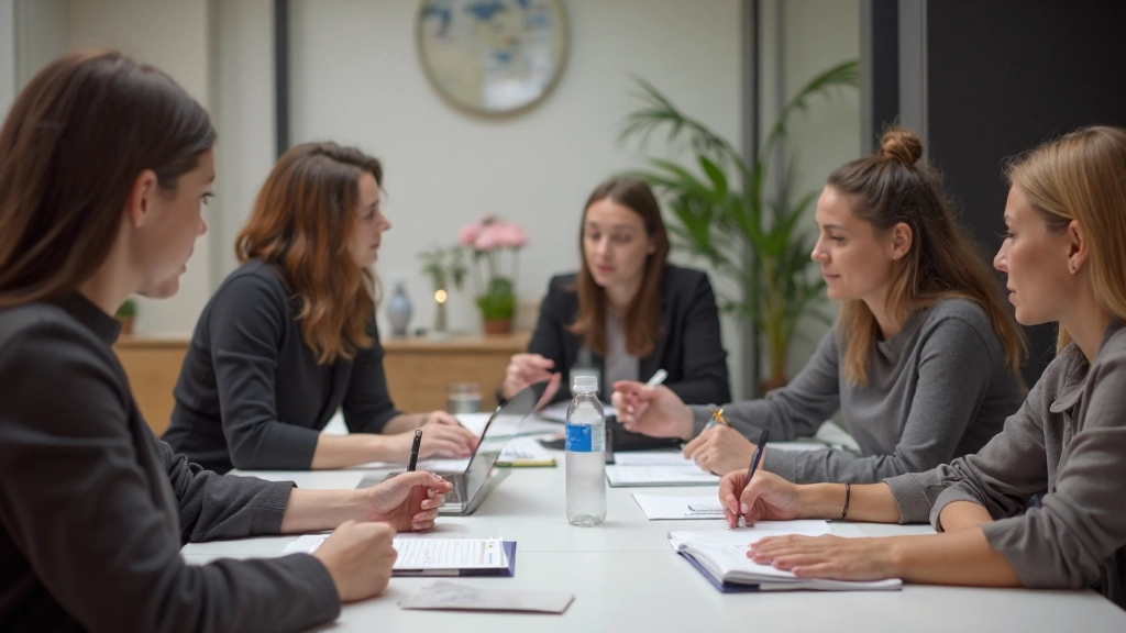 Deelnemers van Geldwijzer in een interactieve budgetplanning sessie
